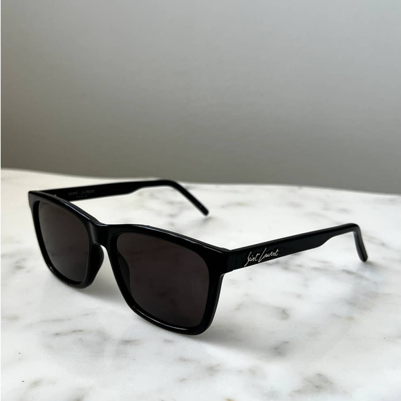 NEW Saint Laurent SL318 Script Logo Sunglasses - Picture 1 of 7